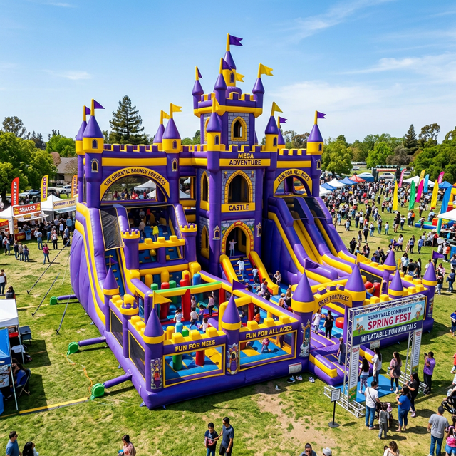 Mega Bounce Fortress