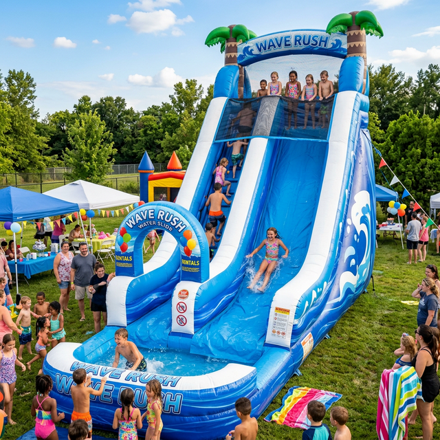 Waterslides